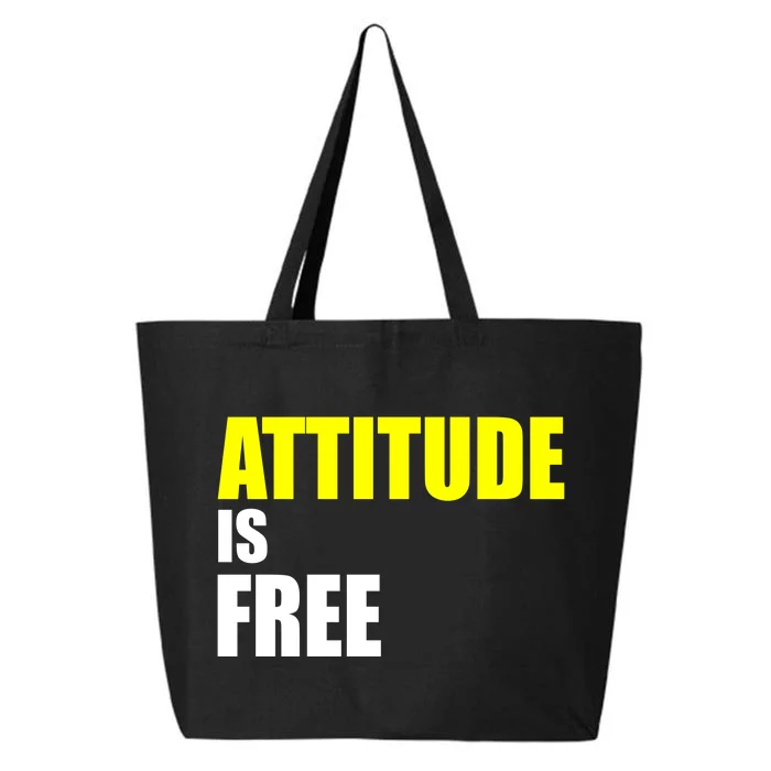 Attitude Is Free 25L Jumbo Tote