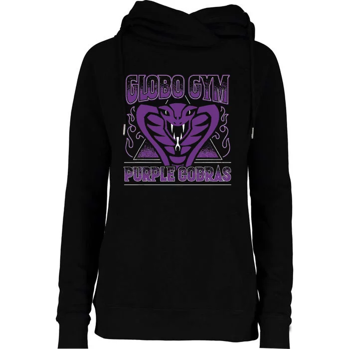 A True Underdog Story Globo Gym Purple Cobras Gift Womens Funnel Neck Pullover Hood