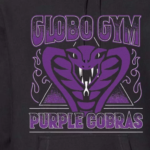 A True Underdog Story Globo Gym Purple Cobras Gift Premium Hoodie