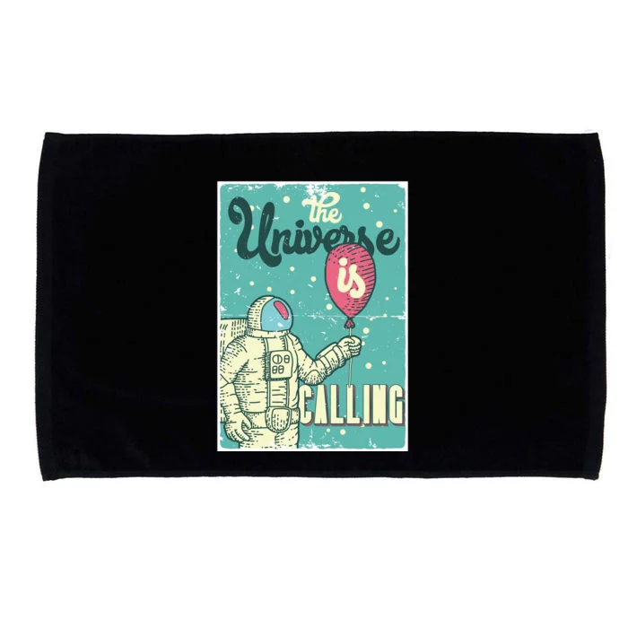 Astronaut The Universe Is A Calling Microfiber Hand Towel