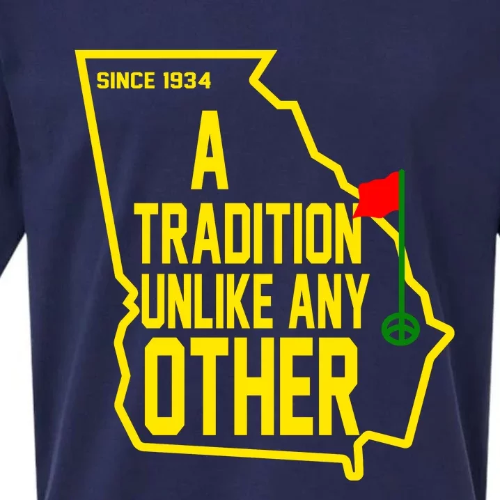 A Tradition Unlike Any Other Since 1934 Augusta Georgia Sueded Cloud Jersey T-Shirt