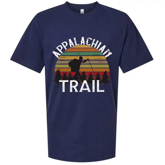 Appalachian Trail Vintage Hiking Mountains Sueded Cloud Jersey T-Shirt