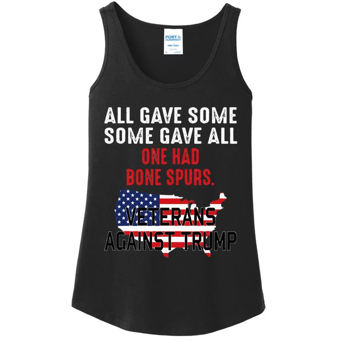 Anti Trump Veterans Against Trump Trump Sucks Ladies Essential Tank