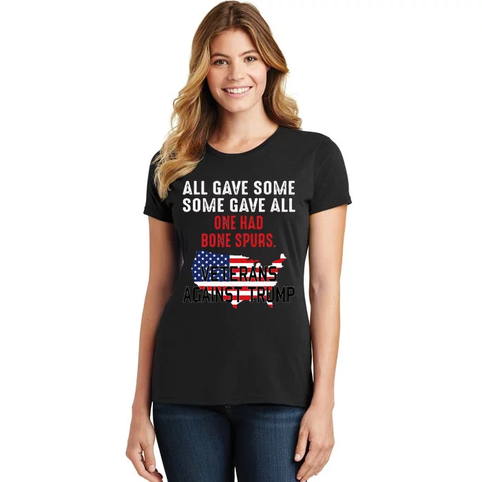 Anti Trump Veterans Against Trump Trump Sucks Women's T-Shirt