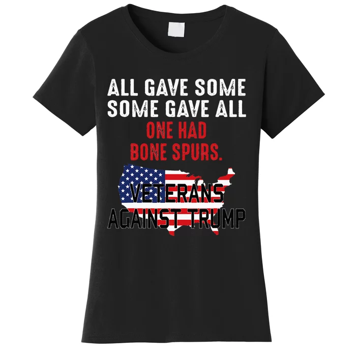 Anti Trump Veterans Against Trump Trump Sucks Women's T-Shirt