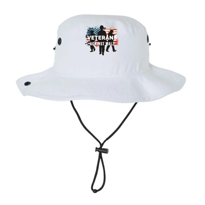 Anti Tim Walz Stolen Valor Veterans Against Walz Legacy Cool Fit Booney Bucket Hat