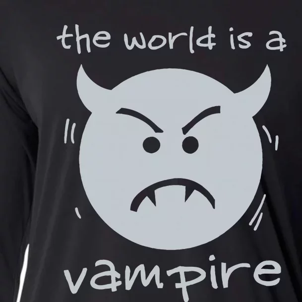 Alternative The World Is A Vampire 90s Grunge Rock Cooling Performance Long Sleeve Crew