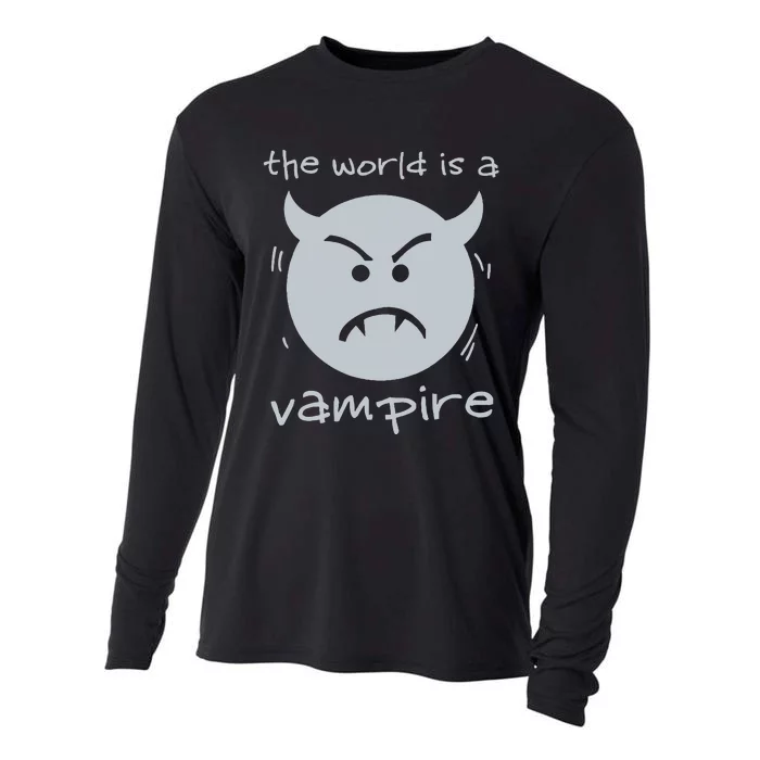 Alternative The World Is A Vampire 90s Grunge Rock Cooling Performance Long Sleeve Crew