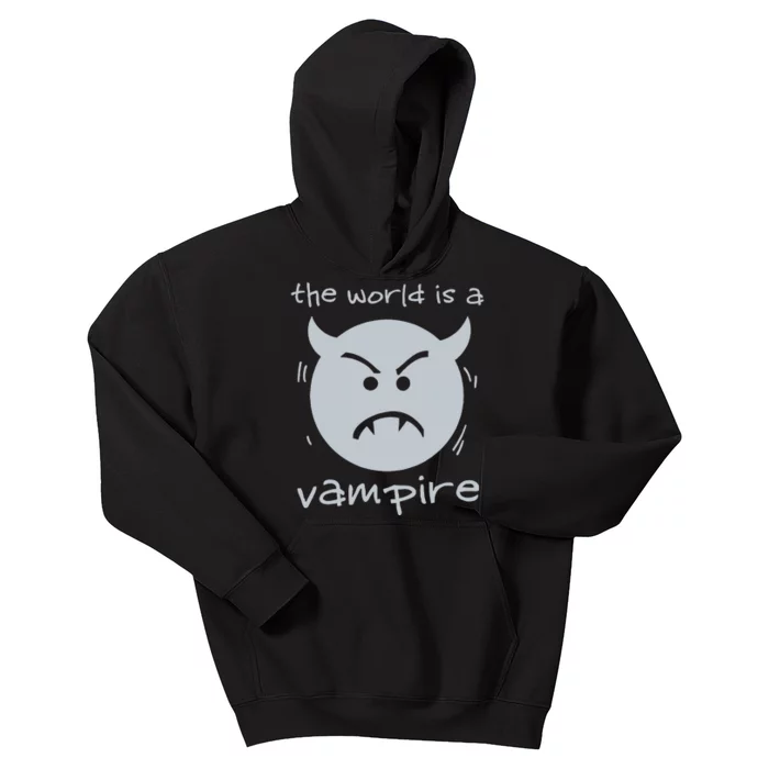 Alternative The World Is A Vampire 90s Grunge Rock Kids Hoodie