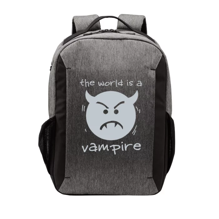 Alternative The World Is A Vampire 90s Grunge Rock Vector Backpack