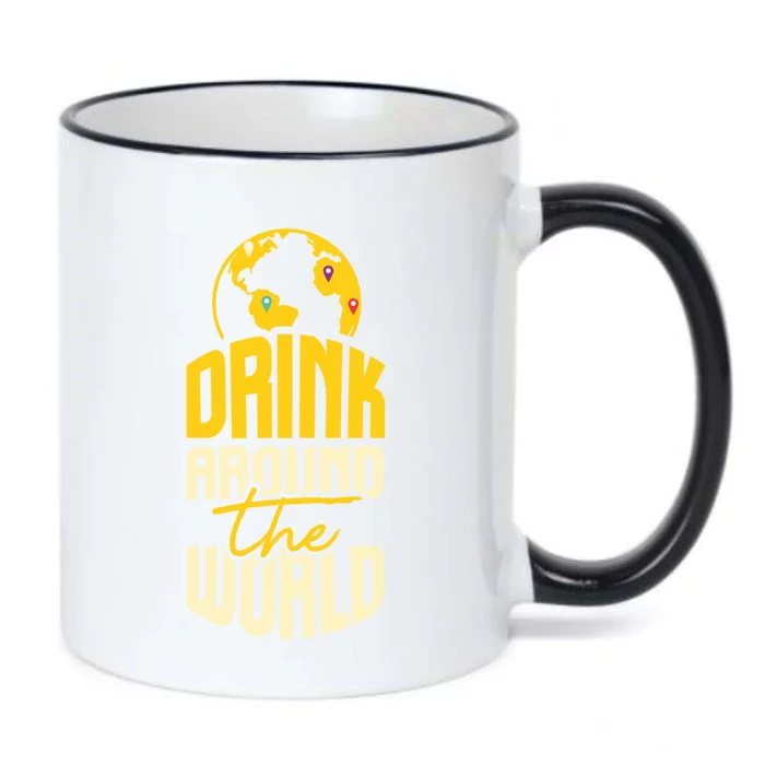 Around The World I Ing Outfit I Ing Funny Gift Black Color Changing Mug