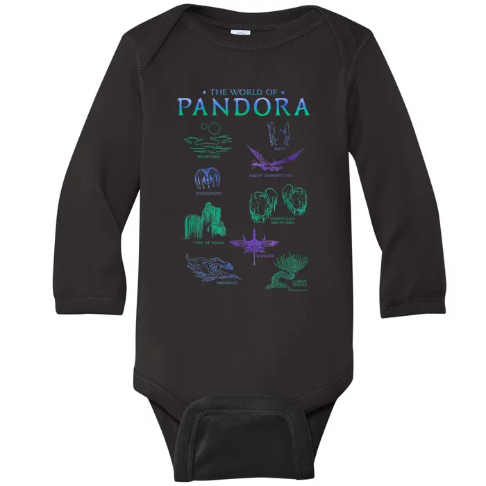 Avatar The World Of Pandora Flora & Fauna Baby Long Sleeve Bodysuit