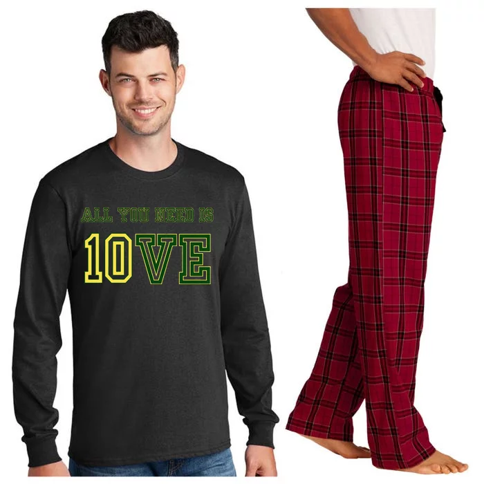 All That You Need Is 10ve Funny 10ve Sport Long Sleeve Pajama Set