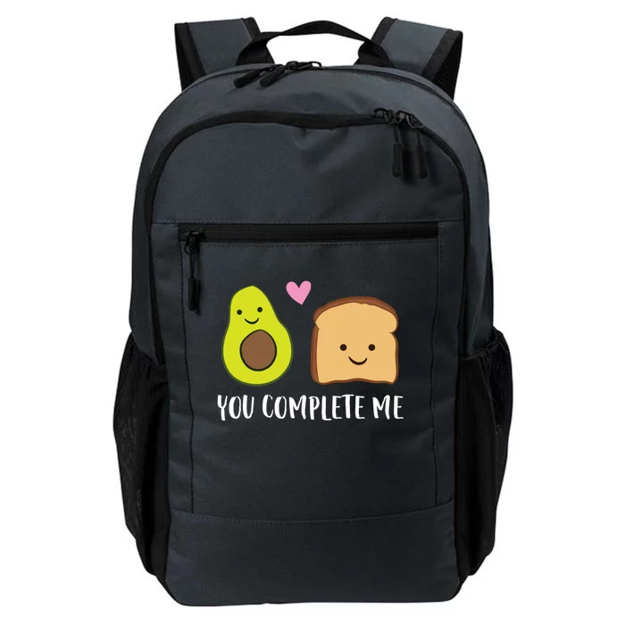 Avocado Toast You Complete Me Valentines Day Avocado Toast Daily Commute Backpack