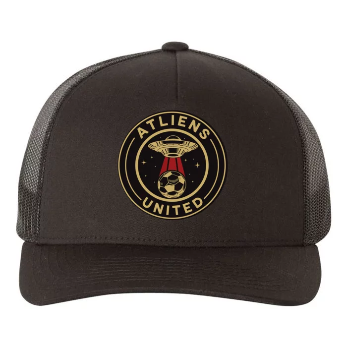 Atliens United 404 United Atlanta Soccer Fan Jersey Funny Yupoong Adult 5-Panel Trucker Hat