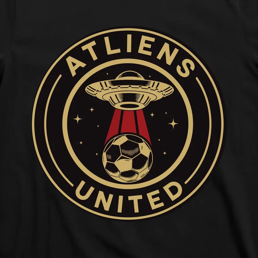 Atliens United 404 United Atlanta Soccer Fan Jersey Funny T-Shirt