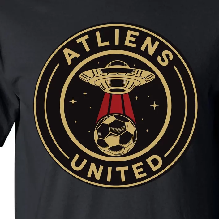 Atliens United 404 United Atlanta Soccer Fan Jersey Funny Tall T-Shirt