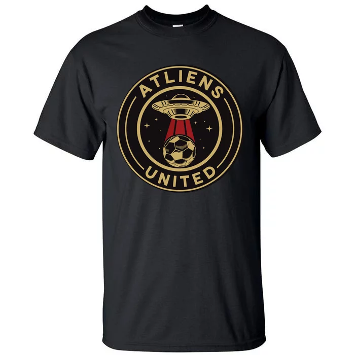 Atliens United 404 United Atlanta Soccer Fan Jersey Funny Tall T-Shirt