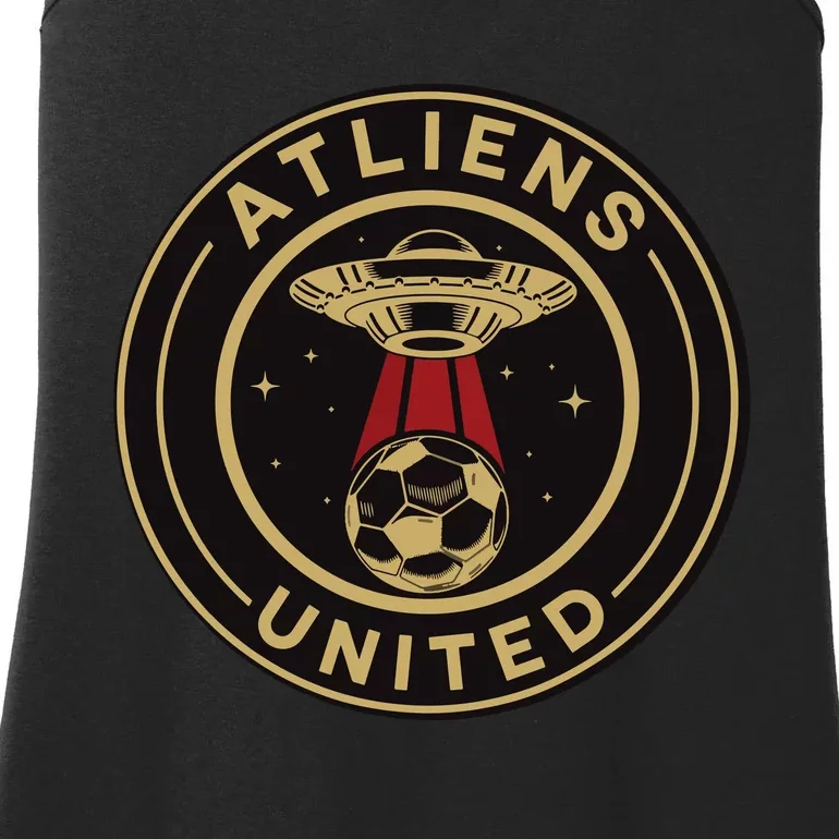 Atliens United 404 United Atlanta Soccer Fan Jersey Funny Ladies Essential Tank