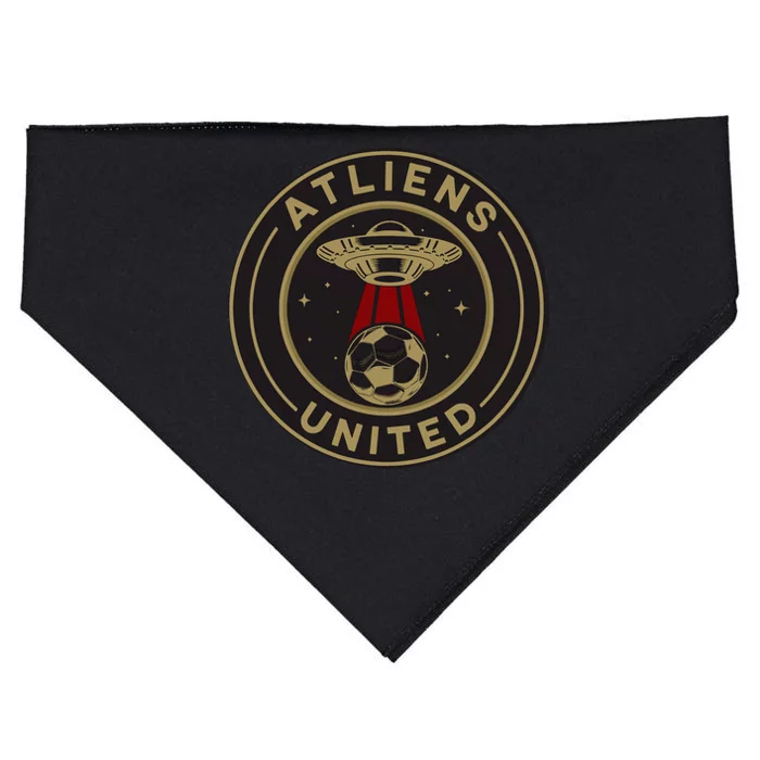 Atliens United 404 United Atlanta Soccer Fan Jersey Funny USA-Made Doggie Bandana