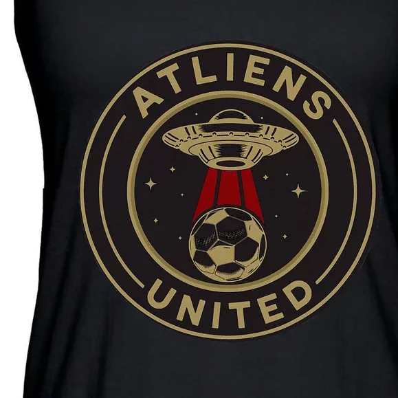 Atliens United 404 United Atlanta Soccer Fan Jersey Ladies Essential Flowy Tank