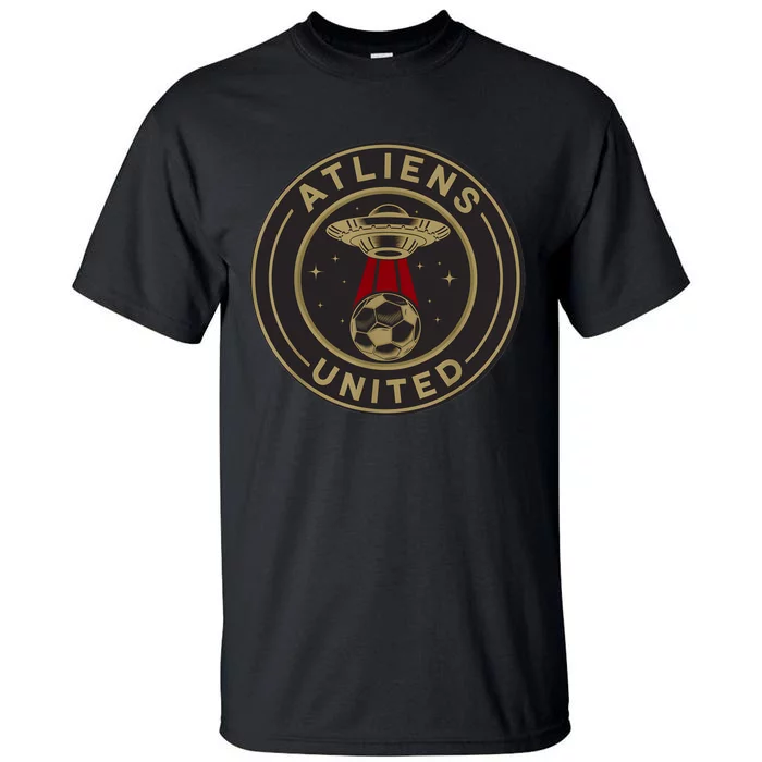 Atliens United 404 United Atlanta Soccer Fan Jersey Funny Tall T-Shirt