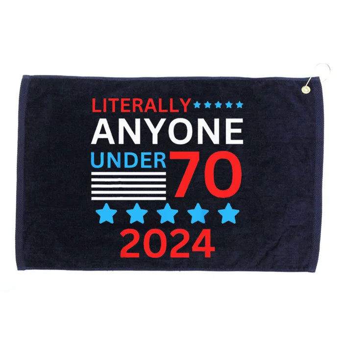 Anyone Under 80 70 2024 Election President Congress Term Grommeted Golf Towel