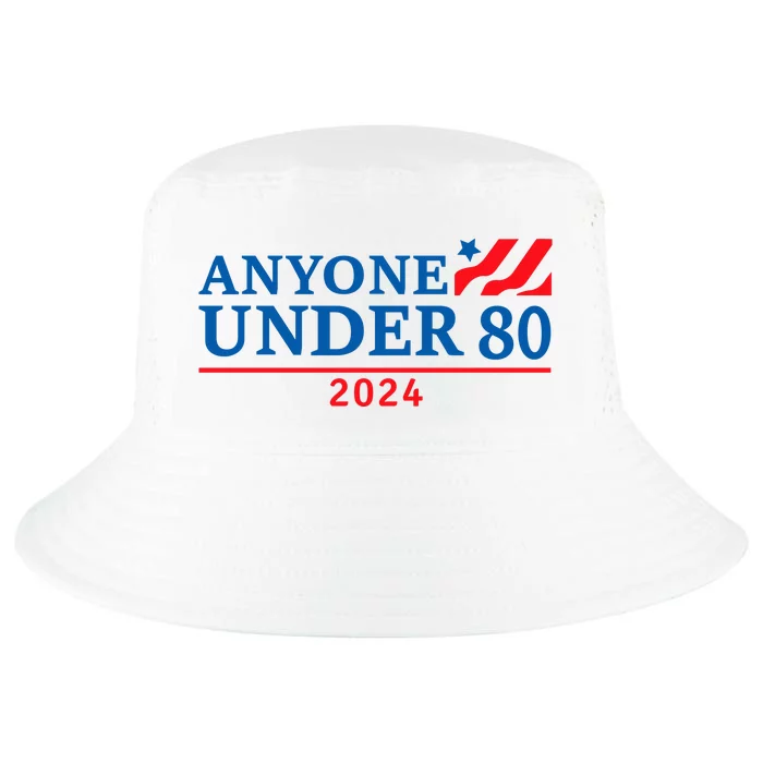 Anyone Under 80 2024 Funny Sarcastic Cool Comfort Performance Bucket Hat