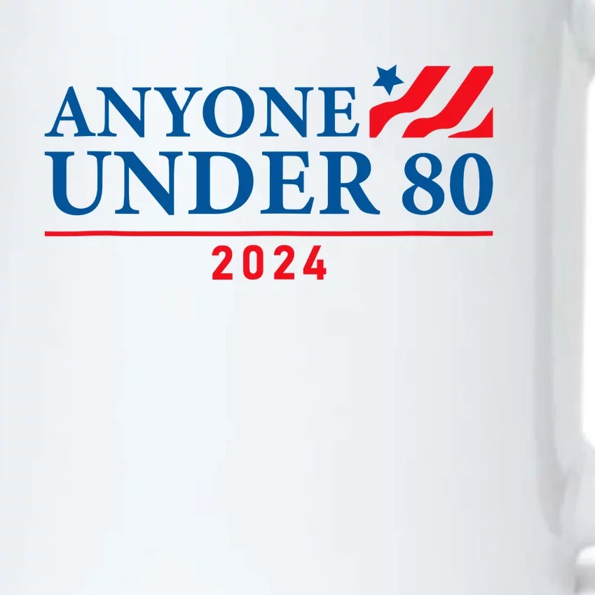 Anyone Under 80 2024 FUNNY Black Color Changing Mug