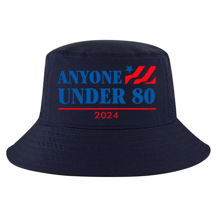 Anyone Under 80 2024 Funny Cool Comfort Performance Bucket Hat