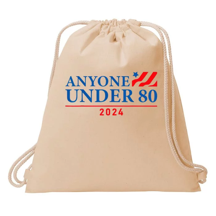 Anyone Under 80 Drawstring Bag