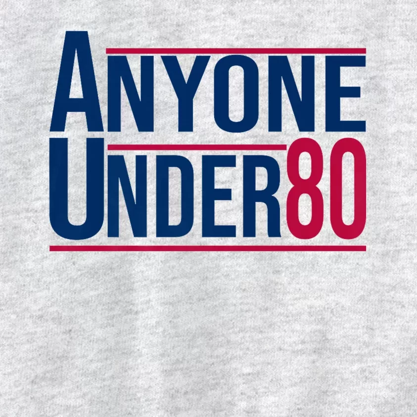 Anyone Under 80 Tee Funny Saying American Election 2024 Kids Sweatshirt