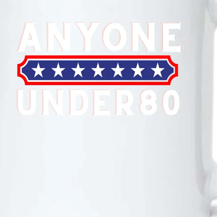 Anyone Under 80 Funny Election 2024 Black Color Changing Mug