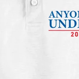 Anyone Under 80 2024 Funny Political Dry Zone Grid Performance Polo