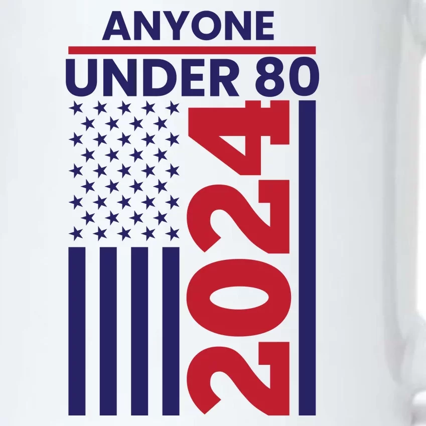 Anyone Under 80 Funny 2024 Black Color Changing Mug