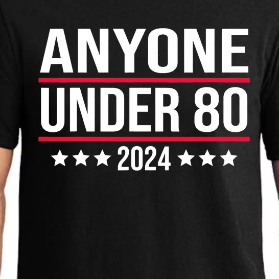 Anyone Under 80 2024 President Election Vote Trending Pajama Set