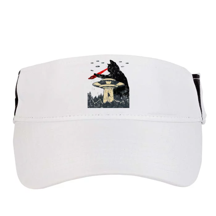 Alien Ufo Abduction Laser Eye Funny Cat Adult Drive Performance Visor