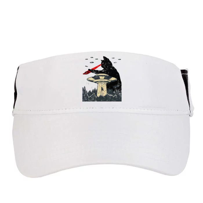 Alien UFO Abduction Laser Eye Funny Cat Adult Drive Performance Visor