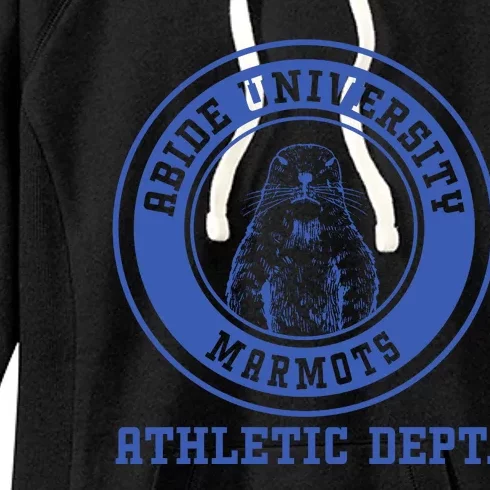 Abide University Athletic Dept. Marmots Women's Fleece Hoodie