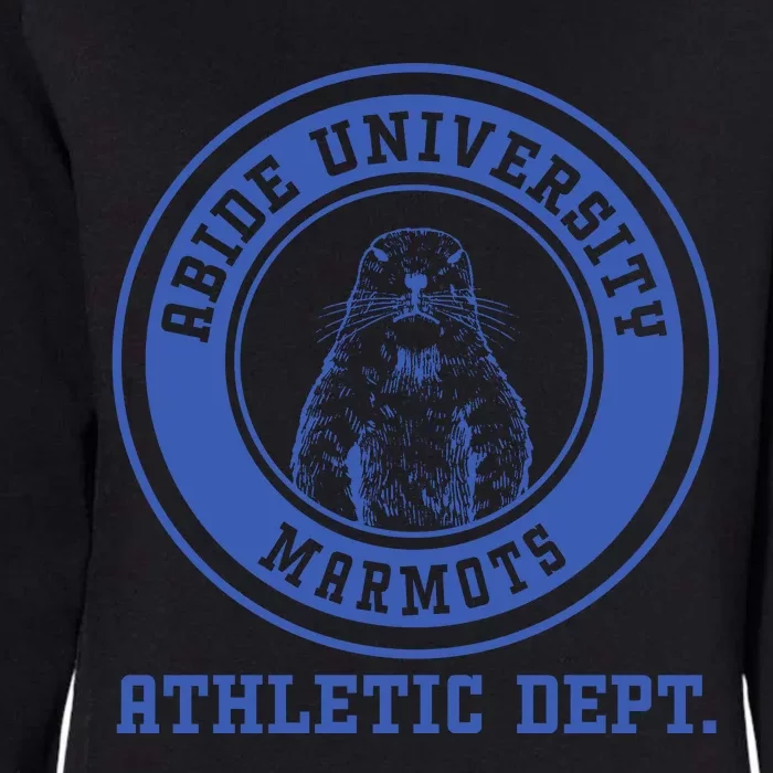 Abide University Athletic Dept. Marmots Womens California Wash Sweatshirt