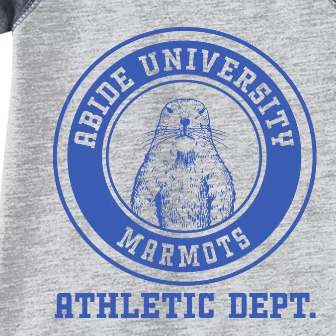 Abide University Athletic Dept. Marmots Infant Baby Jersey Bodysuit