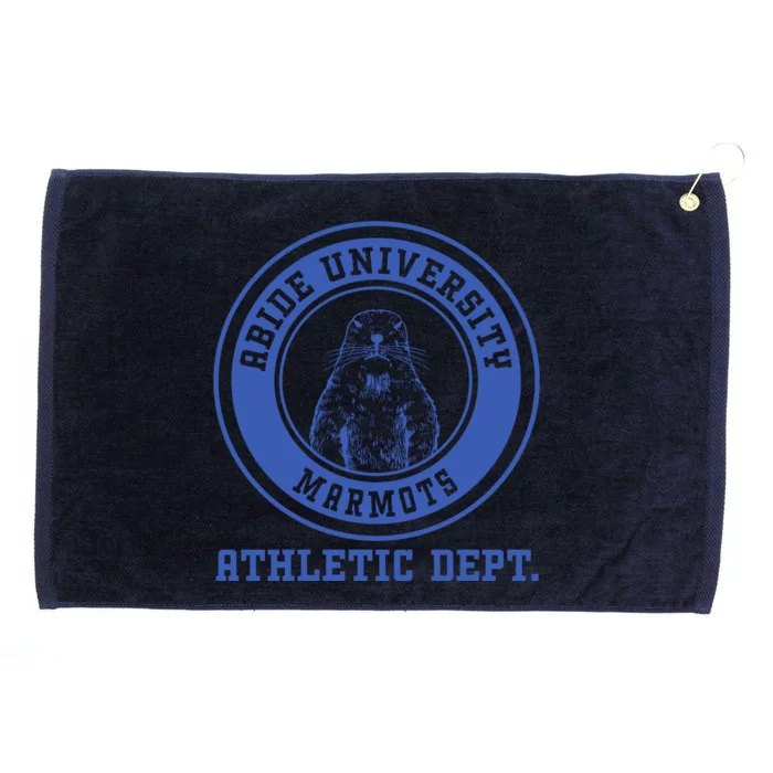 Abide University Athletic Dept. Marmots Grommeted Golf Towel