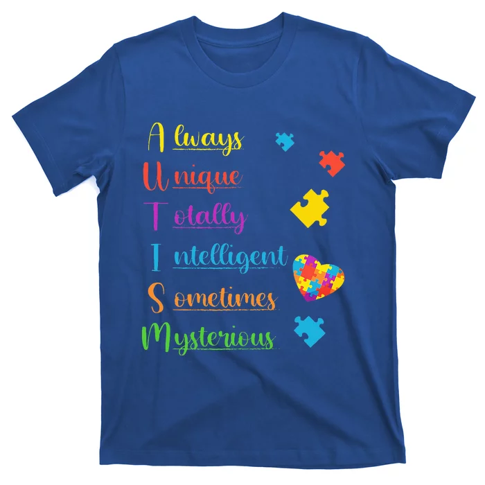 Always Unique Autism Awareness T-Shirt