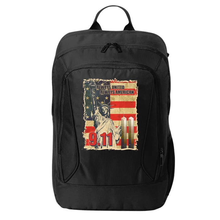 Always United Always American September 11 Memorial City Backpack