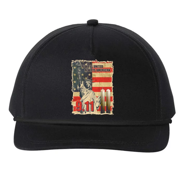 Always United Always American September 11 Memorial Snapback Five-Panel Rope Hat