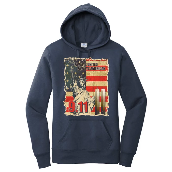 Always United Always American September 11 Memorial Women's Pullover Hoodie