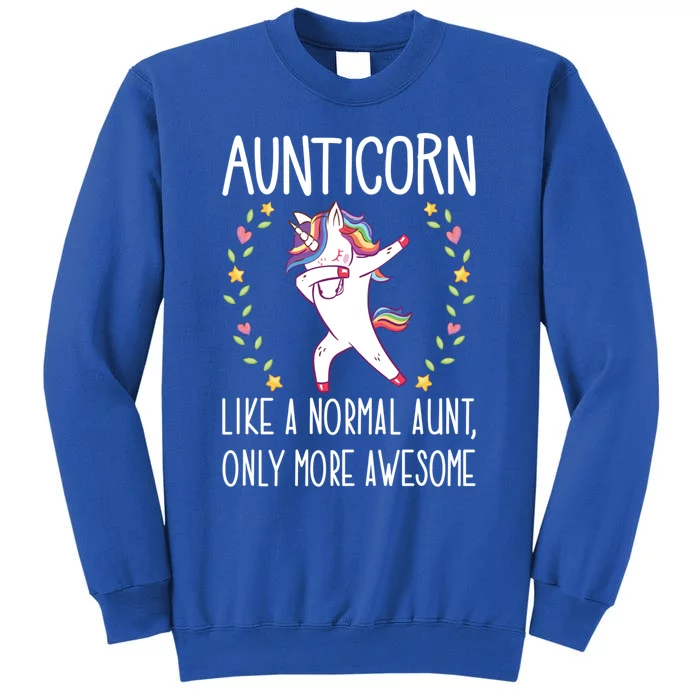 Aunt Unicorn Aunticorn Like A Normal Aunt Only More Awesome Gift Sweatshirt