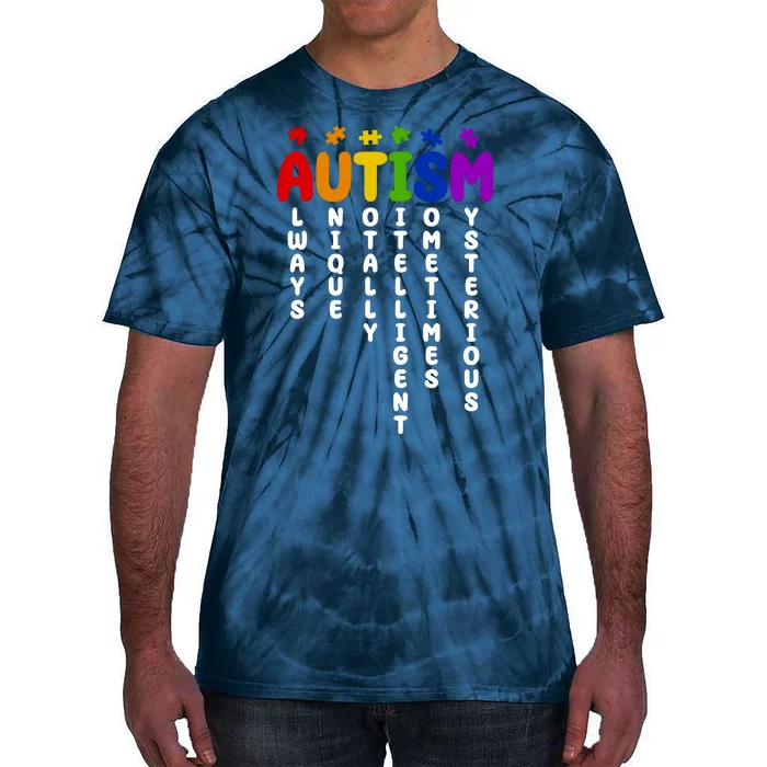 Always Unique Autism Definition Quote Tie-Dye T-Shirt