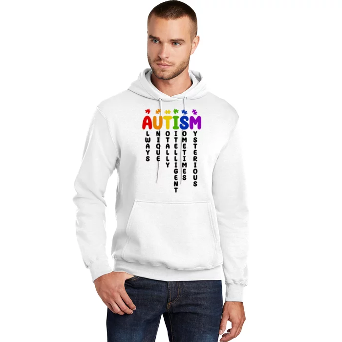 Always Unique Autism Definition Quote Hoodie