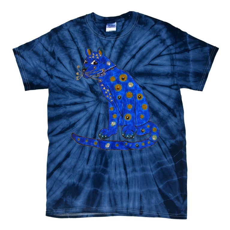 ABBA Ugly Blue Cat Tie-Dye T-Shirt